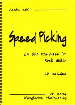 Speed Picking (alternate picking) Book + 2 CDs / Download