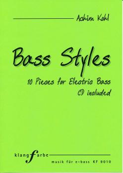 Bass Styles - 10 Pieces for Electric Bass + CD