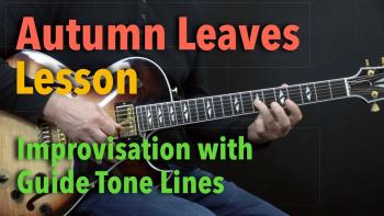 Autumn Leaves - Jazz Guitar Lesson - Achim Kohl