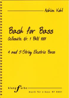 Bach for Bass / 1st  Suite for Cello Solo / Download