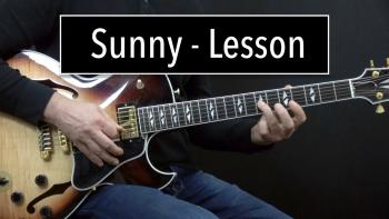 Sunny - Comping & Improvising - Lesson